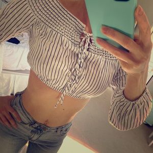 Gorgeous Striped Crop Top 🤩